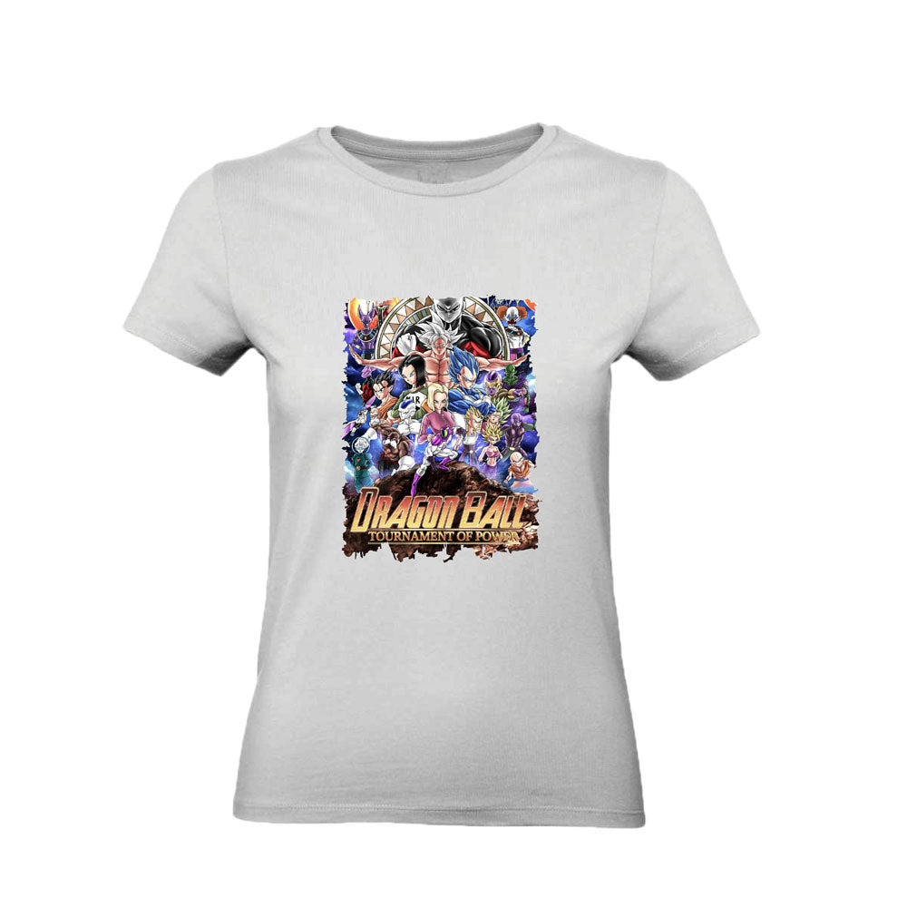 T-Shirt Uomo, Donna & Bambino - DRAGON BALL TORNEO DEL POTERE - Maglietta Maglia Tshirt Super vestibilità Top qualità