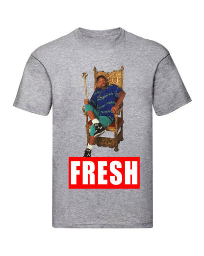 T-Shirt Uomo & Bambino - FRESH BEL AIR - Maglietta Maglia Tshirt Super vestibilità Top qualità - Social Crazy