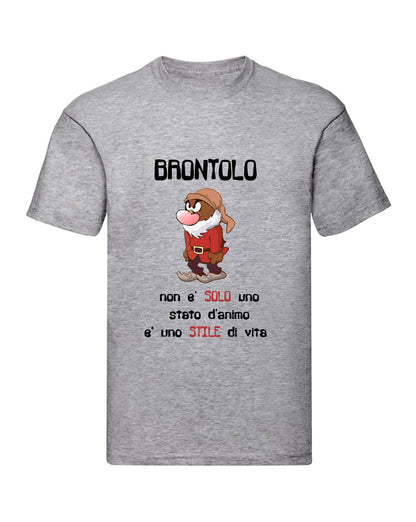 T-Shirt Uomo, Donna & Bambino - BRONTOLO NON È SOLO UNO STATO D'ANIMO - Maglietta Maglia Tshirt Super vestibilità Top qualità
