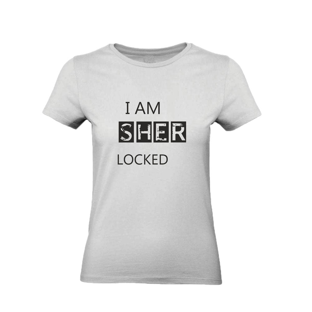 T-Shirt Uomo, Donna & Bambino - I AM SHERLOCKED  - Maglietta Maglia Tshirt Super vestibilità Top qualità