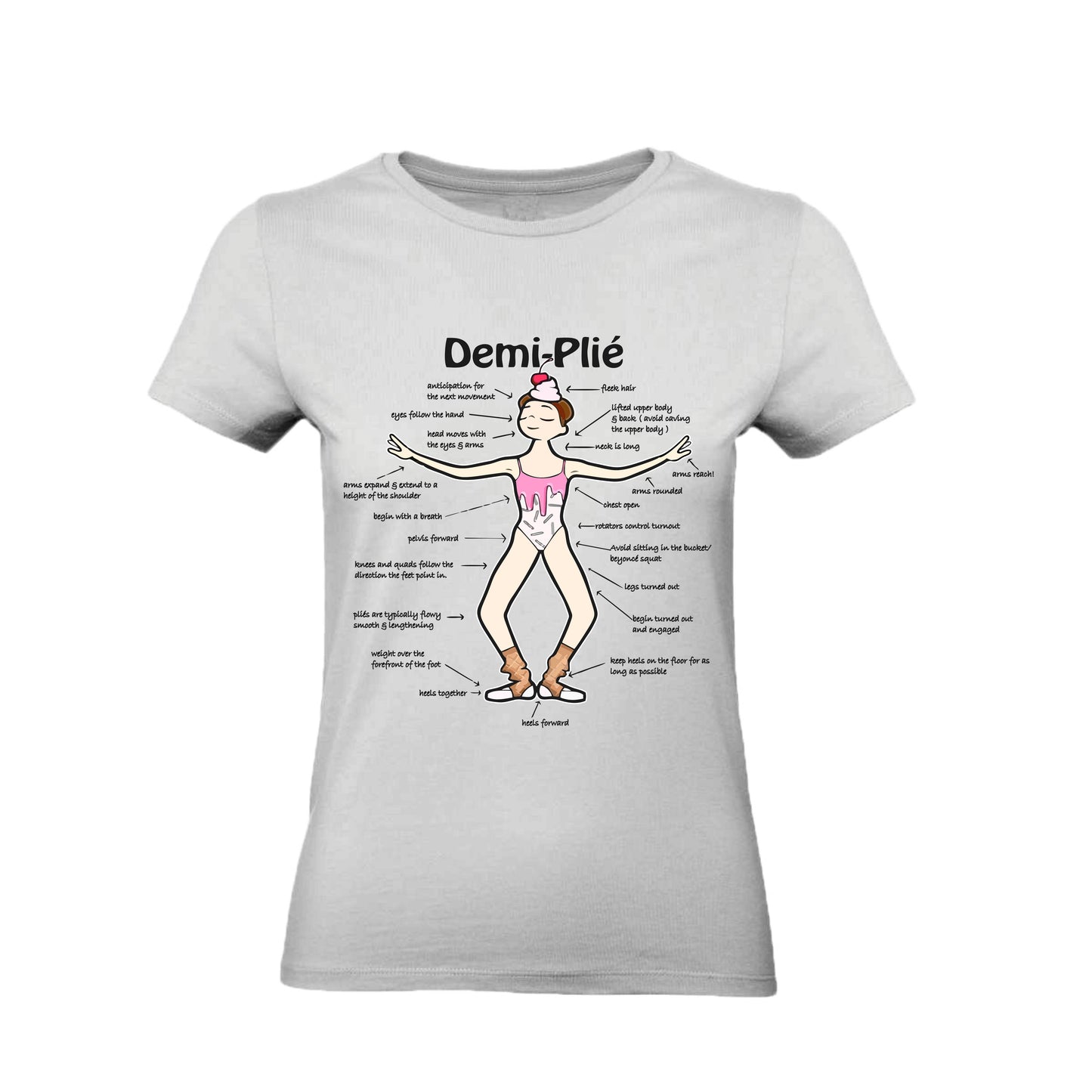 T-Shirt Donna & Bambino - DEMI-PLIÈ - Maglietta Maglia Tshirt Super vestibilità Top qualità