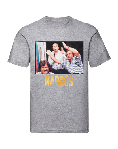 T-Shirt Uomo Donna & Bambino - NARCOS PERSONAGGI - Maglietta Maglia Tshirt Super vestibilità Top qualità