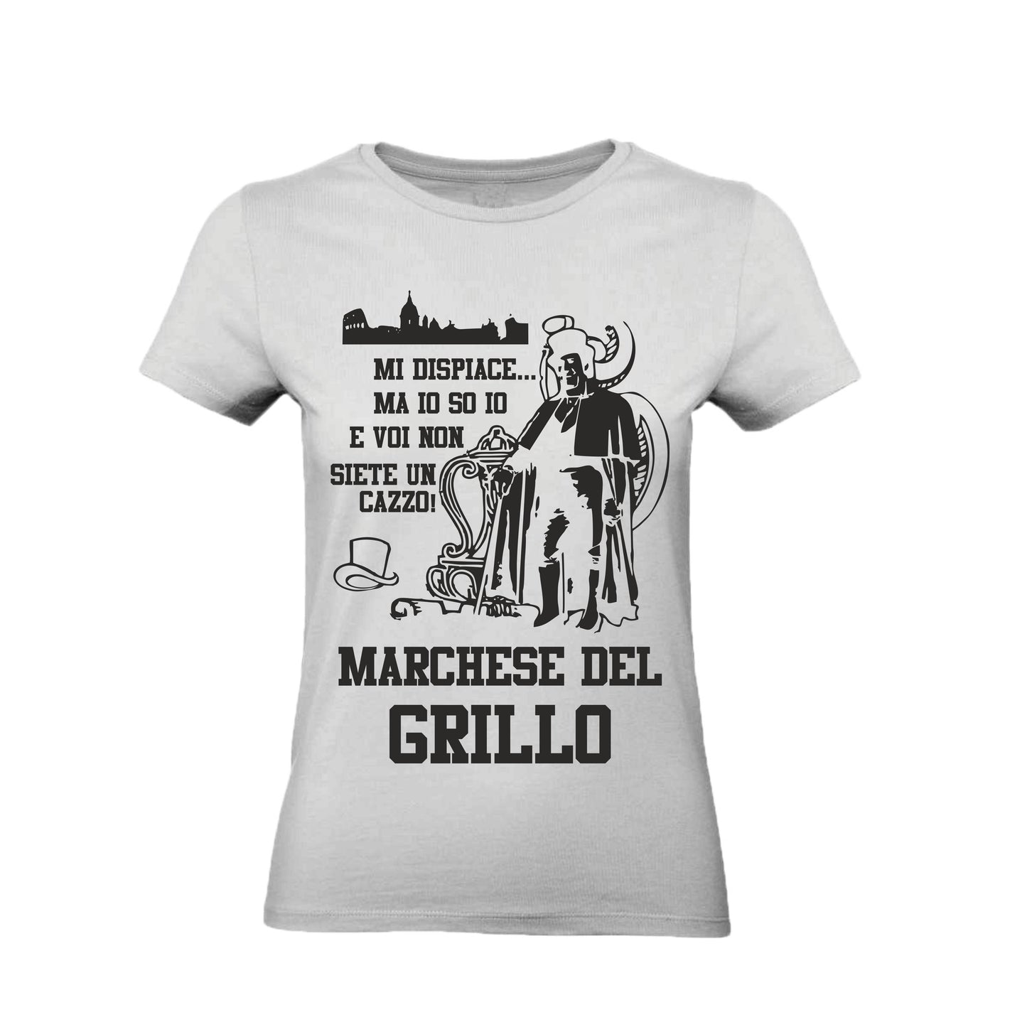 T-Shirt Uomo Donna & Bambino - MARCHESE DEL GRILLO - Maglietta Maglia Tshirt Super vestibilità Top qualità