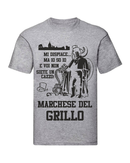 T-Shirt Uomo Donna & Bambino - MARCHESE DEL GRILLO - Maglietta Maglia Tshirt Super vestibilità Top qualità