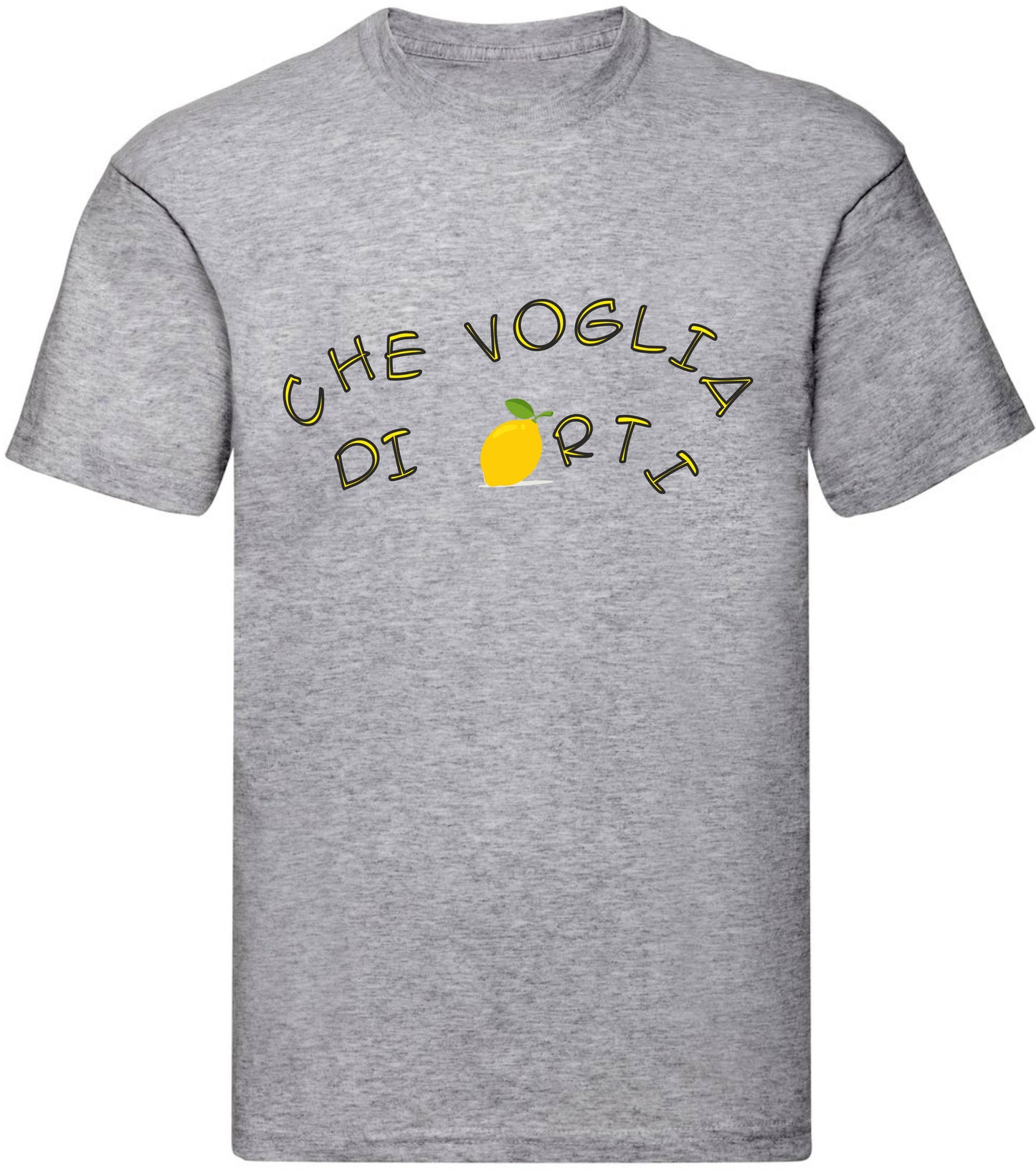 T-Shirt Uomo, Donna & Bambino - CHE VOGLIA DI LIMONARTI - Maglietta Maglia Tshirt Super vestibilità Top qualità