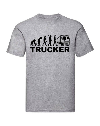 T-Shirt Uomo, Donna & Bambino - EVOLUTION TRUCKER - Maglietta Maglia Tshirt Super vestibilità Top qualità
