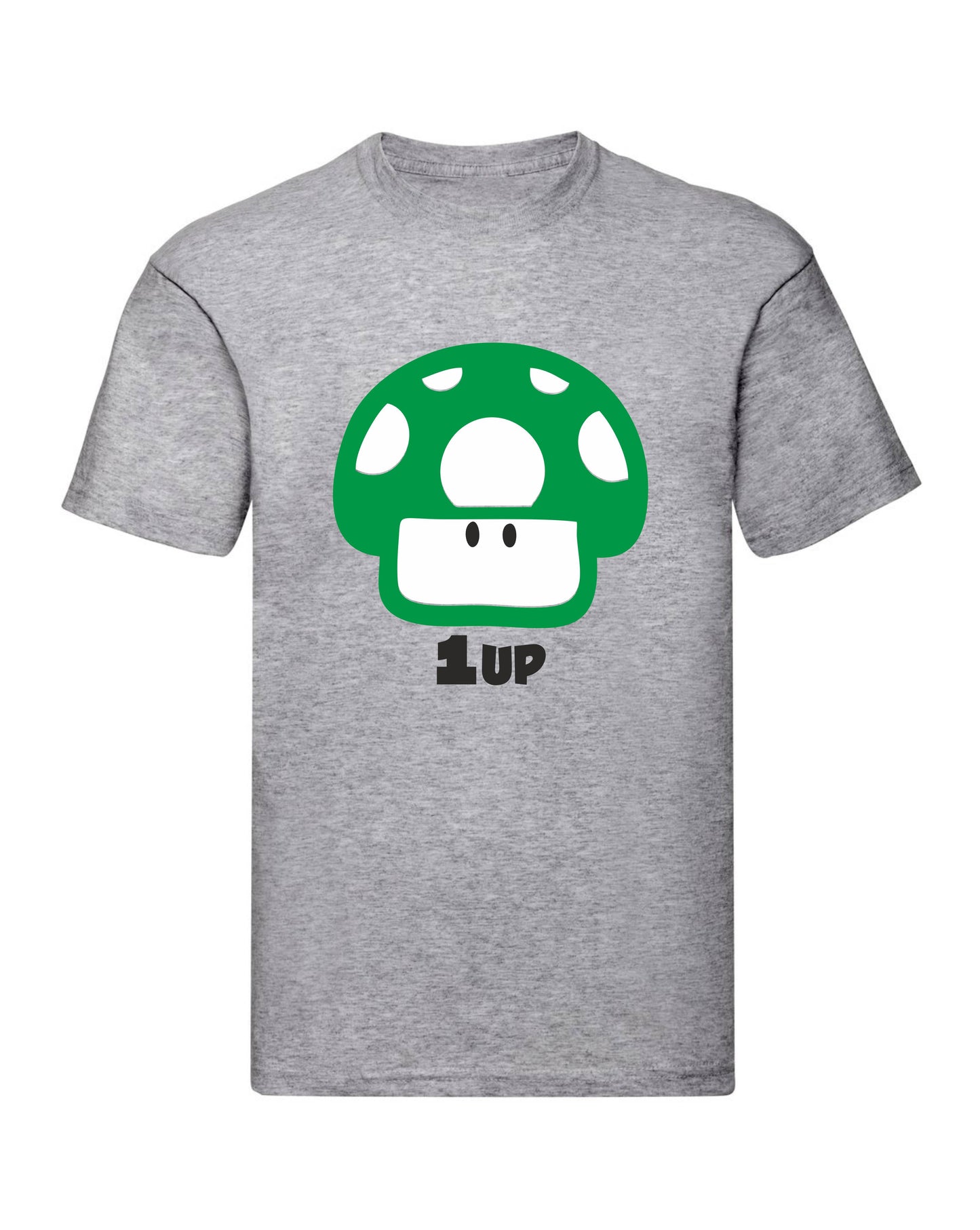 T-Shirt Uomo, Donna & Bambino - 1 UP - Maglietta Maglia Tshirt Super vestibilità Top qualità - Social Crazy