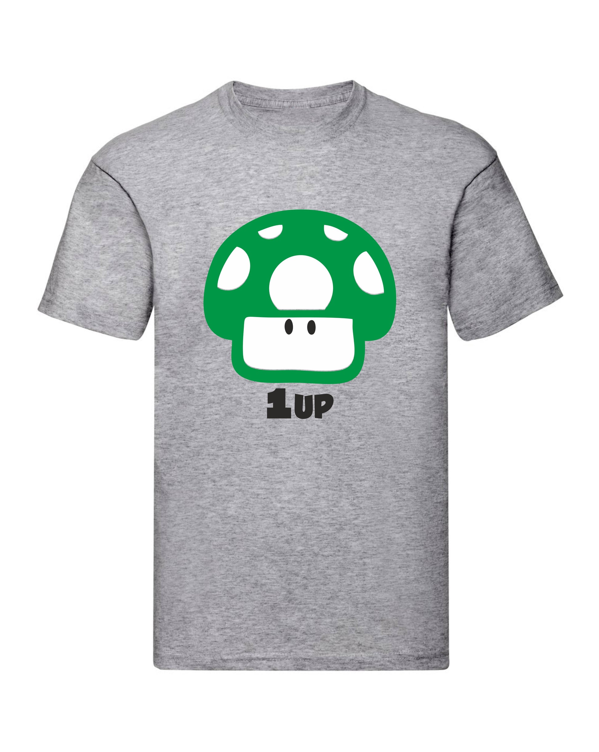 T-Shirt Uomo, Donna & Bambino - 1 UP - Maglietta Maglia Tshirt Super vestibilità Top qualità - Social Crazy