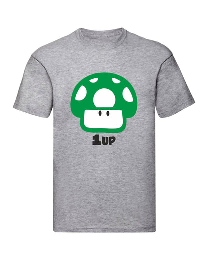 T-Shirt Uomo, Donna & Bambino - 1 UP - Maglietta Maglia Tshirt Super vestibilità Top qualità - Social Crazy