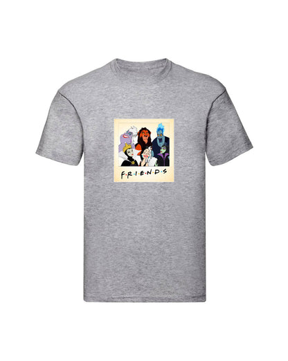 T-Shirt Uomo, Donna & Bambino - CATTIVI AMICI - Maglietta Maglia Tshirt Super vestibilità Top qualità