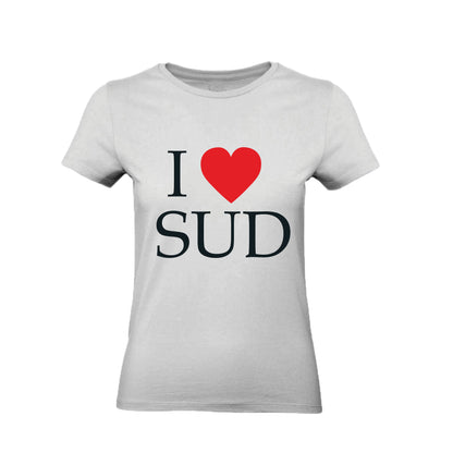 T-Shirt Uomo, Donna & Bambino - I LOVE SUD - Maglietta Maglia Tshirt Super vestibilità Top qualità