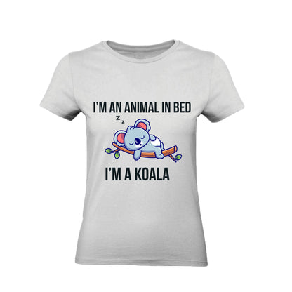 T-Shirt Uomo & Bambino - I'M AN ANIMAL IN BED - Maglietta Maglia Tshirt Super vestibilità Top qualità