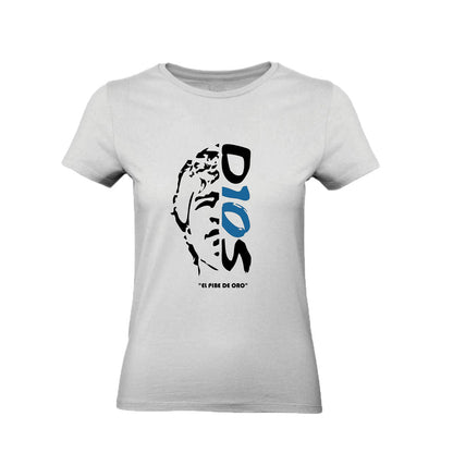 T-Shirt Uomo, Donna & Bambino - EL PIBE DE ORO - Maglietta Maglia Tshirt Super vestibilità Top qualità