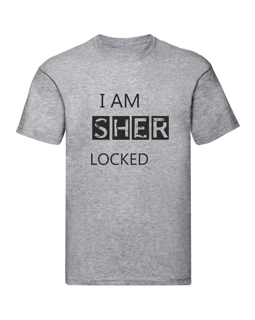 T-Shirt Uomo, Donna & Bambino - I AM SHERLOCKED  - Maglietta Maglia Tshirt Super vestibilità Top qualità