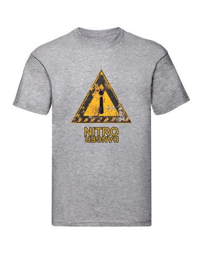 T-Shirt Uomo Donna & Bambino - NITRO DANGER  - Maglietta Maglia Tshirt Super vestibilità Top qualità - Social Crazy