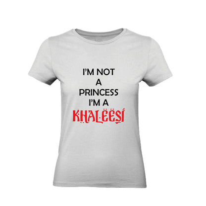 T-Shirt Uomo & Bambino - I'M NOT A PRINCESS I'M A KHALEESI - Maglietta Maglia Tshirt Super vestibilità Top qualità