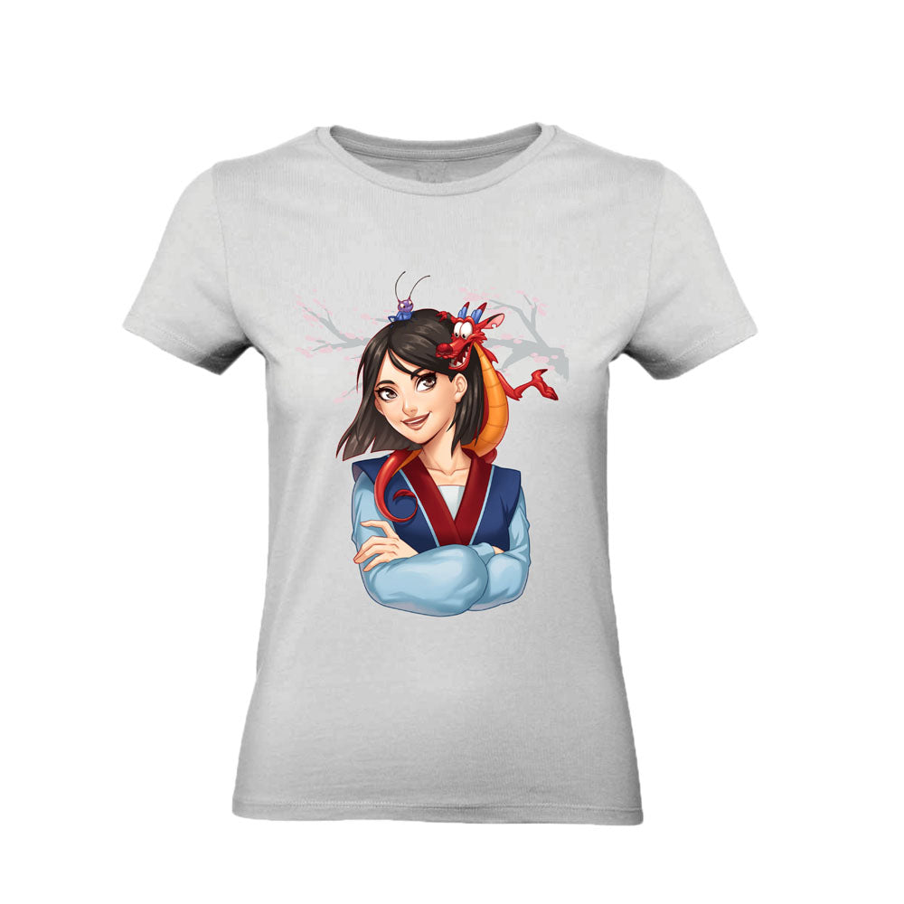 T-Shirt Donna & Bambino - MULAN - Maglietta Maglia Tshirt Super vestibilità Top qualità