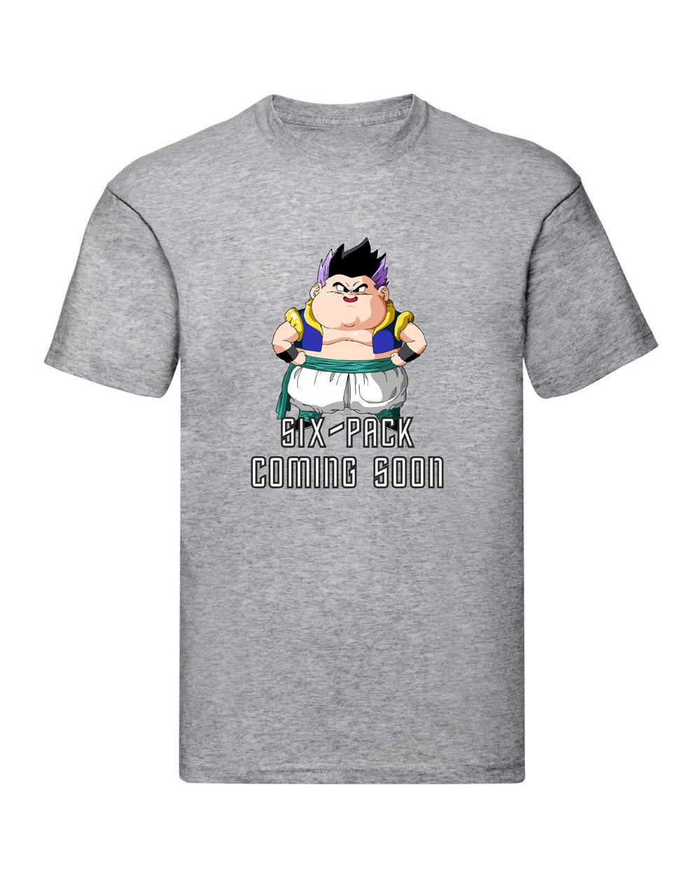 T-Shirt Uomo, Donna & Bambino - GOTENKS - SIX PACK - Maglietta Maglia Tshirt Super vestibilità Top qualità