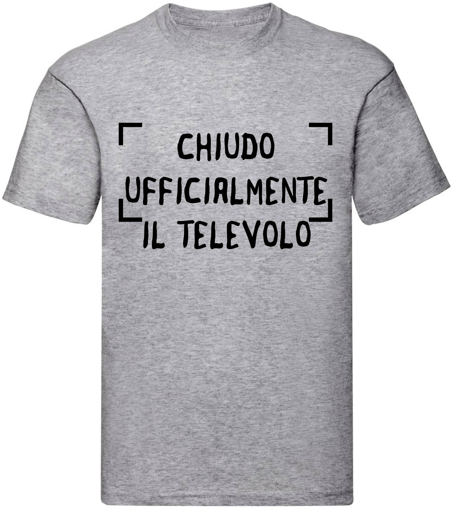 T-Shirt Uomo, Donna & Bambino - CHIUDO UFFICIALMENTE IL TELEVOTO - Maglietta Maglia Tshirt Super vestibilità Top qualità