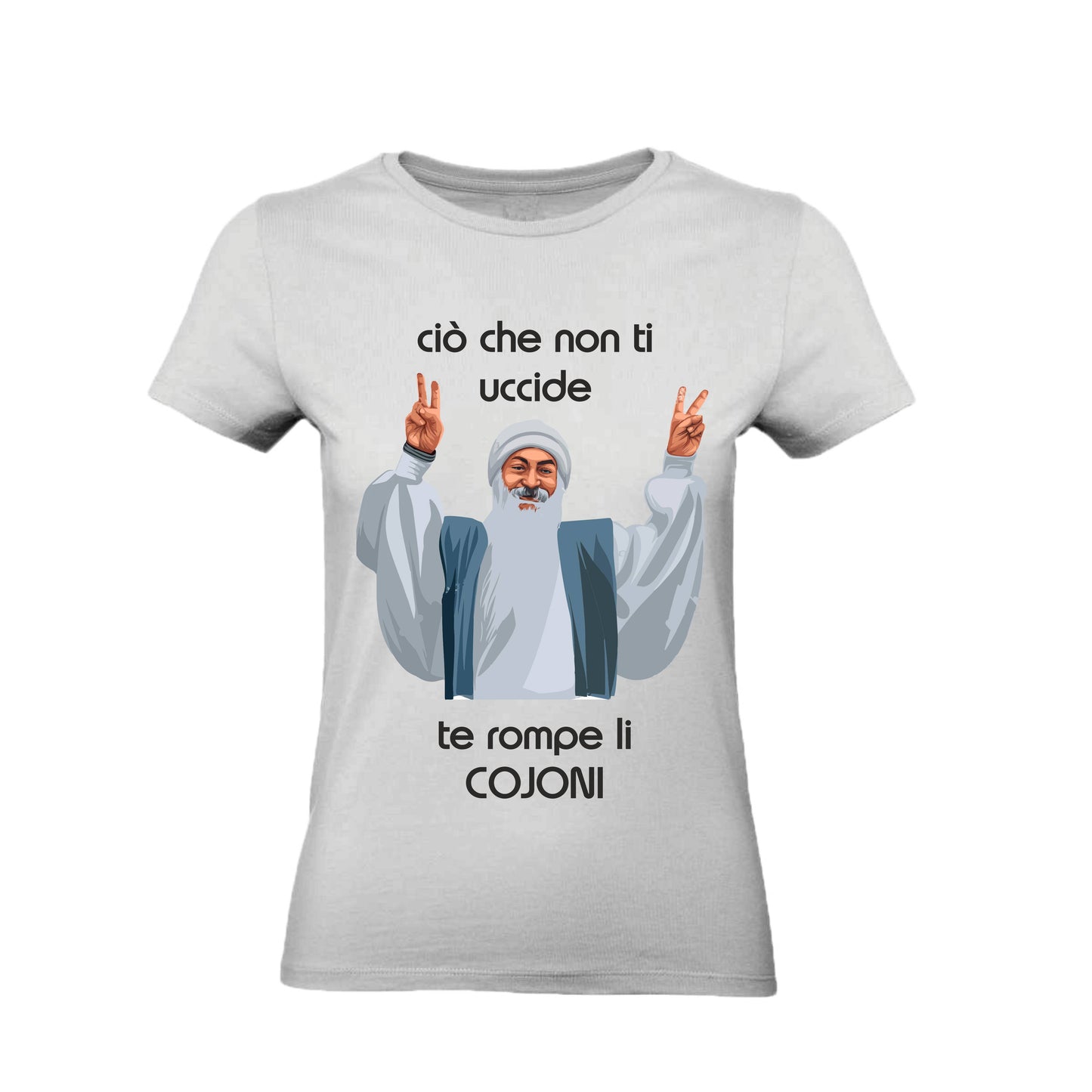 T-Shirt Uomo, Donna & Bambino - CIO CHE NON TI UCCIDE TI ROMPE I COJO - Maglietta Maglia Tshirt Super vestibilità Top qualità