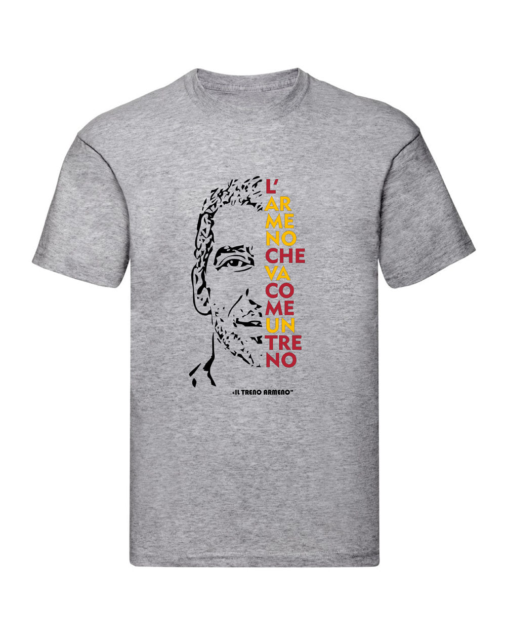 T-Shirt Uomo & Bambino - IL TRENO ARMENO - Maglietta Maglia Tshirt Super vestibilità Top qualità