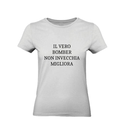 T-Shirt Uomo & Bambino - IL VERO BOMBER - Maglietta Maglia Tshirt Super vestibilità Top qualità