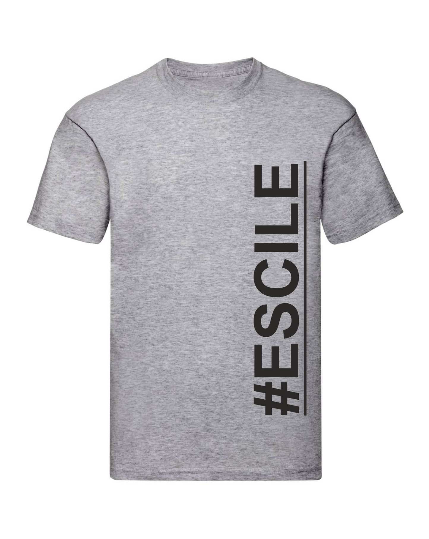 T-Shirt Uomo - #ESCILE - Maglietta Maglia Tshirt Super vestibilità Top qualità - Social Crazy