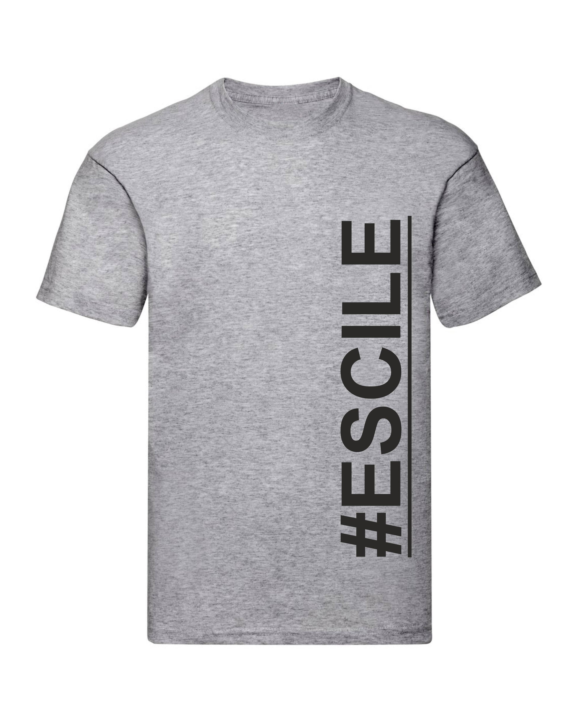 T-Shirt Uomo - #ESCILE - Maglietta Maglia Tshirt Super vestibilità Top qualità - Social Crazy