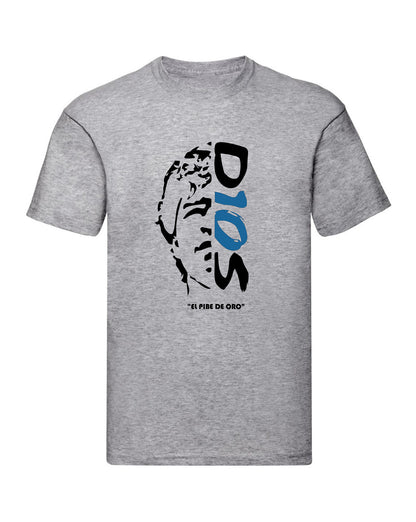 T-Shirt Uomo, Donna & Bambino - EL PIBE DE ORO - Maglietta Maglia Tshirt Super vestibilità Top qualità