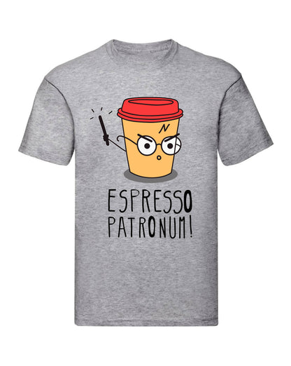 T-Shirt Uomo, Donna & Bambino - ESPRESSO PATRONUM - Maglietta Maglia Tshirt Super vestibilità Top qualità