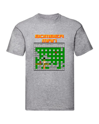 T-Shirt Uomo, Donna & Bambino - BOMBERMAN RETRÒ - Maglietta Maglia Tshirt Super vestibilità Top qualità