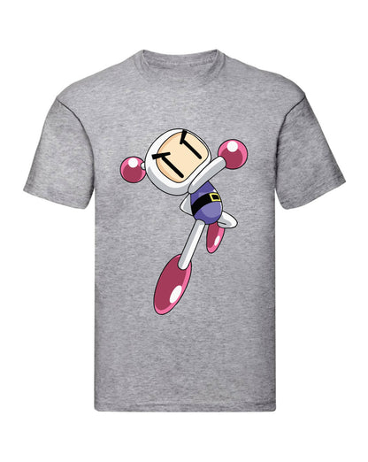 T-Shirt Uomo, Donna & Bambino - BOMBERMAN - Maglietta Maglia Tshirt Super vestibilità Top qualità