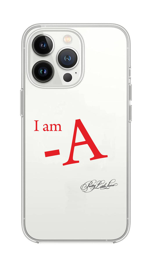 Cover Compatibile Con Tutti i Modelli iPhone - I AM -A - Trasparente UltraSottili AntiGraffio Antiurto Case Custodia Marca