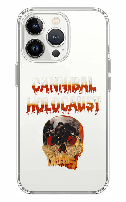 Cover Compatibile Con Tutti i Modelli iPhone - CANNIBAL HOLOCAUST - Trasparente UltraSottili AntiGraffio Antiurto Case Custodia Marca