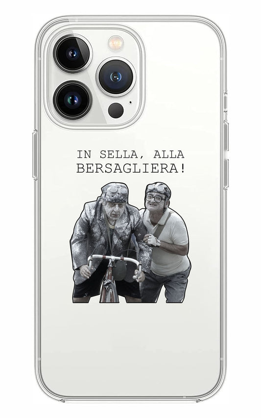 Cover Compatibile Con Tutti i Modelli iPhone - IN SELLA - Trasparente UltraSottili AntiGraffio Antiurto Case Custodia Marca