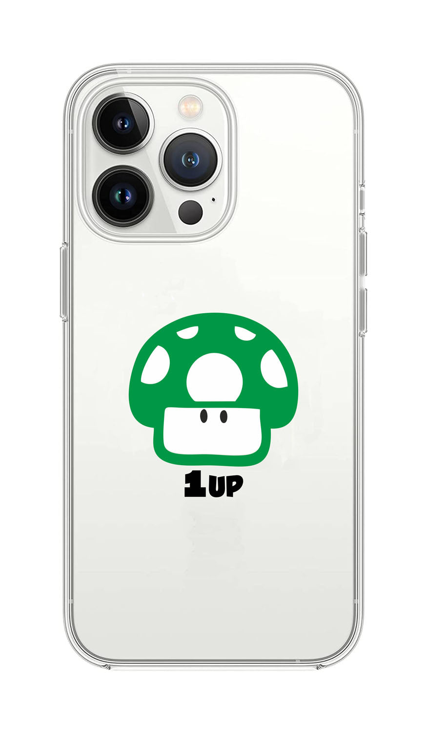 Cover Compatibile Con Tutti i Modelli iPhone - 1 UP - Trasparente UltraSottili AntiGraffio Antiurto Case Custodia Marca