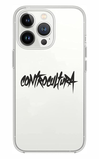 Cover Compatibile Con Tutti i Modelli iPhone - CONTROCULTURA - Trasparente UltraSottili AntiGraffio Antiurto Case Custodia Marca