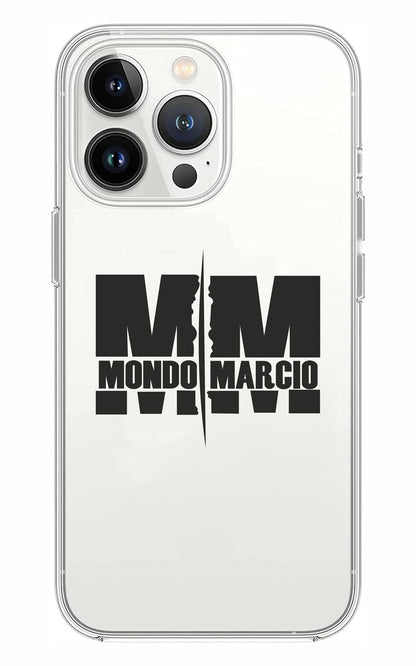 Cover Compatibile Con Tutti i Modelli iPhone - MONDO MARCIO - Trasparente UltraSottili AntiGraffio Antiurto Case Custodia Marca