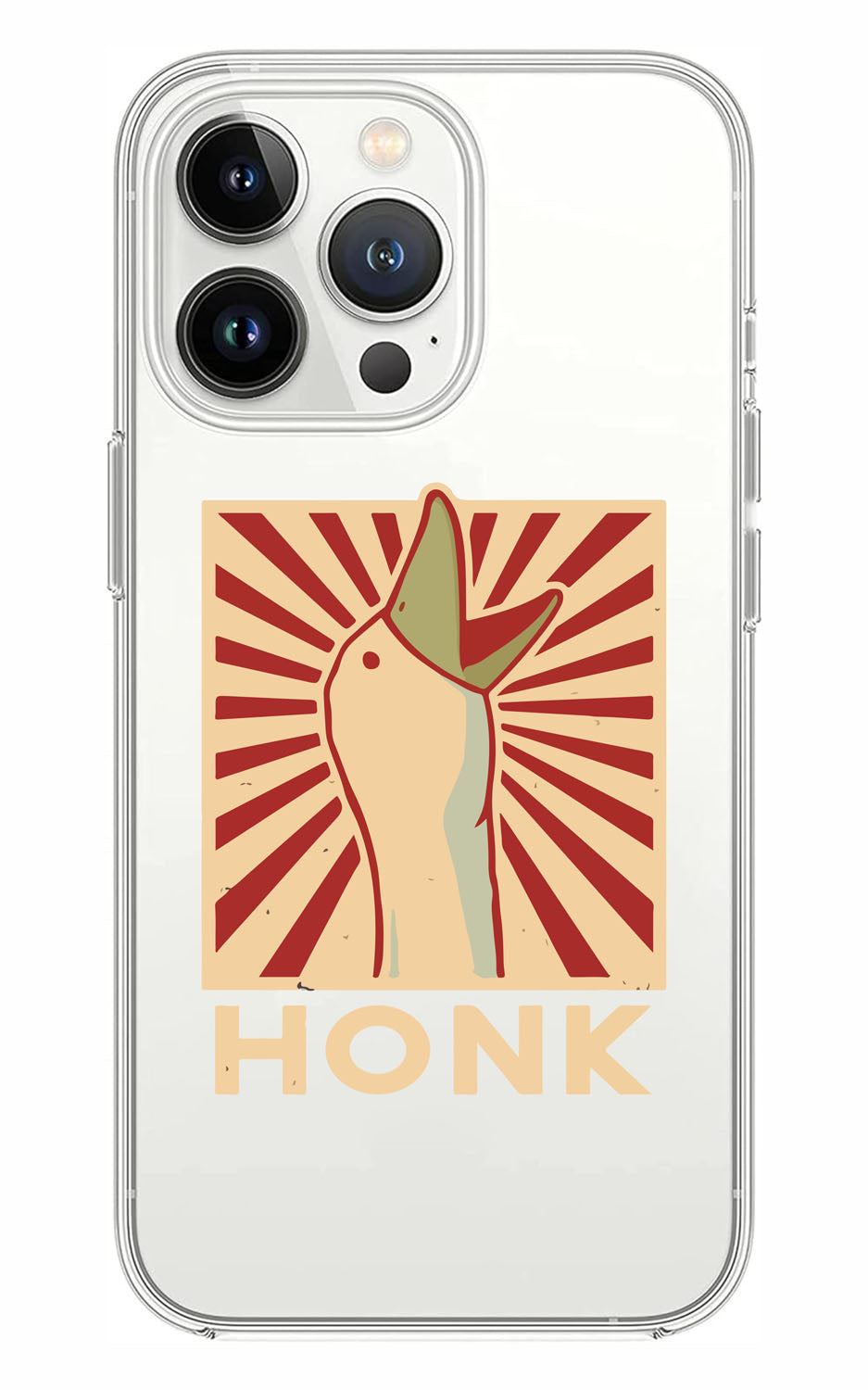Cover Compatibile Con Tutti i Modelli iPhone - HONK - Trasparente UltraSottili AntiGraffio Antiurto Case Custodia Marca