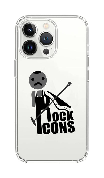 Cover Compatibile Con Tutti i Modelli iPhone - FREDDY MERCURY ROCK ICONS - Trasparente UltraSottili AntiGraffio Antiurto Case Custodia Marca