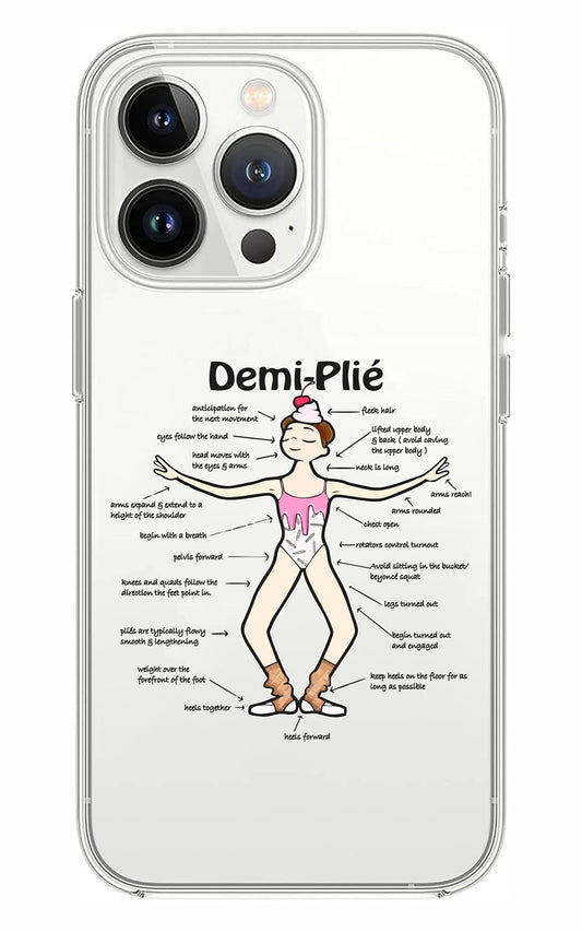 Cover Compatibile Con Tutti i Modelli iPhone - DEMI-PLIÈ - Trasparente UltraSottili AntiGraffio Antiurto Case Custodia Marca