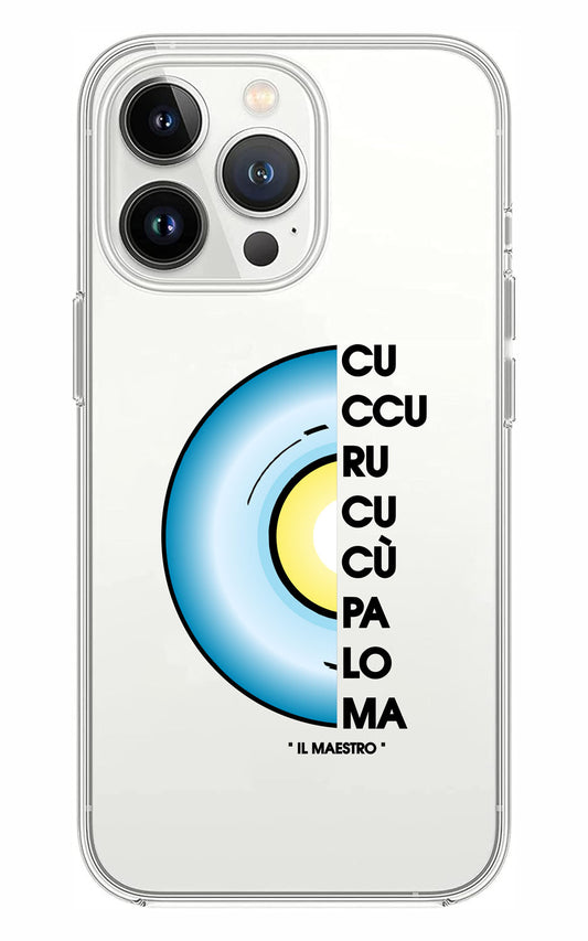 Cover Compatibile Con Tutti i Modelli iPhone - IL MAESTRO - Trasparente UltraSottili AntiGraffio Antiurto Case Custodia Marca