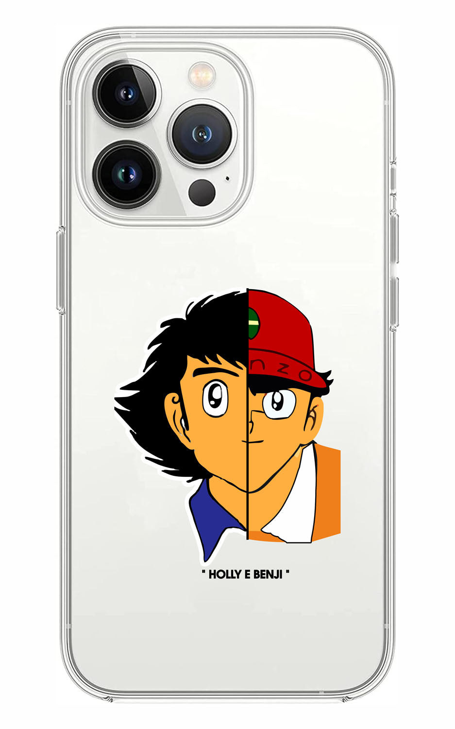 Cover Compatibile Con Tutti i Modelli iPhone - HOLLY E BENJI - Trasparente UltraSottili AntiGraffio Antiurto Case Custodia Marca