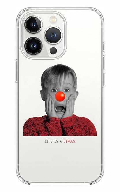 Cover Compatibile Con Tutti i Modelli iPhone - MAMMA CIRCUS - Trasparente UltraSottili AntiGraffio Antiurto Case Custodia Marca