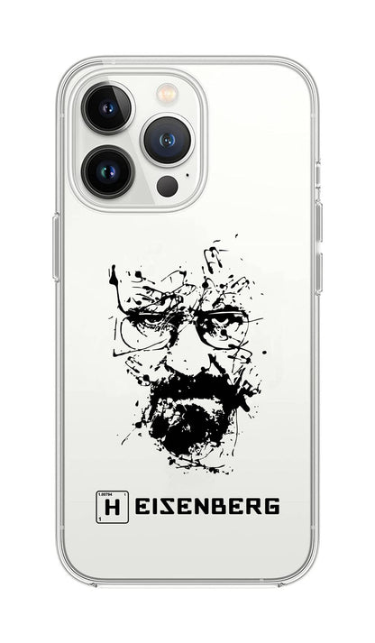 Cover Compatibile Con Tutti i Modelli iPhone - HEISENBERG - Trasparente UltraSottili AntiGraffio Antiurto Case Custodia Marca