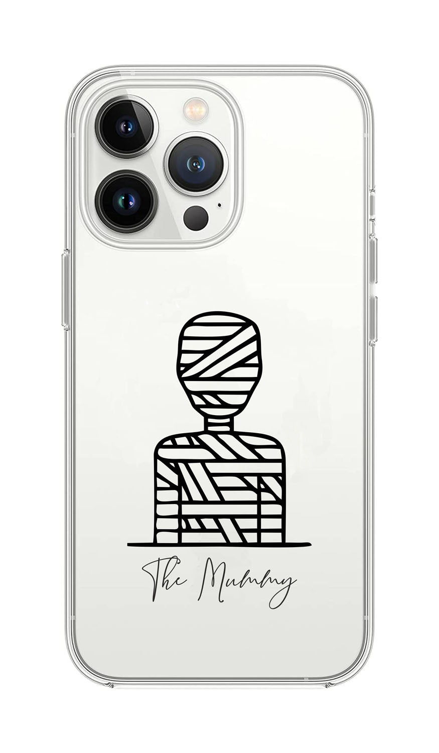 Cover Compatibile Con Tutti i Modelli iPhone - LA MUMMIA - Trasparente UltraSottili AntiGraffio Antiurto Case Custodia Marca - Social Crazy