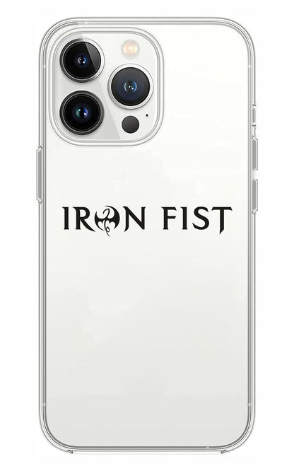 Cover Compatibile Con Tutti i Modelli iPhone - IRON FIST - Trasparente UltraSottili AntiGraffio Antiurto Case Custodia Marca