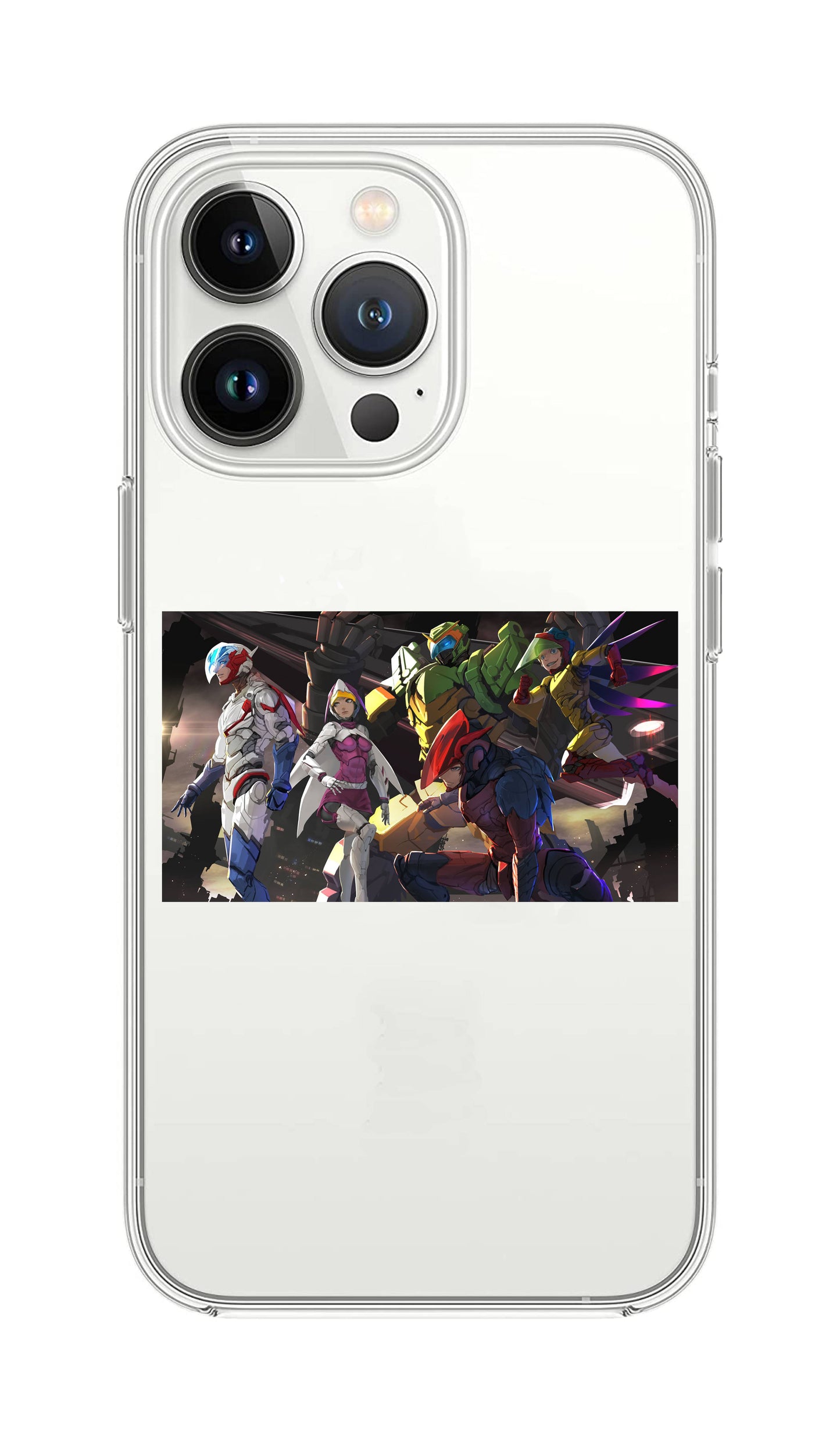 Cover Compatibile Con Tutti i Modelli iPhone - G MECHA - Trasparente UltraSottili AntiGraffio Antiurto Case Custodia Marca