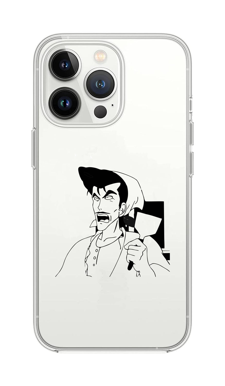 Cover Compatibile Con Tutti i Modelli iPhone - MARRABBIO - Trasparente UltraSottili AntiGraffio Antiurto Case Custodia Marca