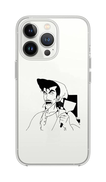 Cover Compatibile Con Tutti i Modelli iPhone - MARRABBIO - Trasparente UltraSottili AntiGraffio Antiurto Case Custodia Marca